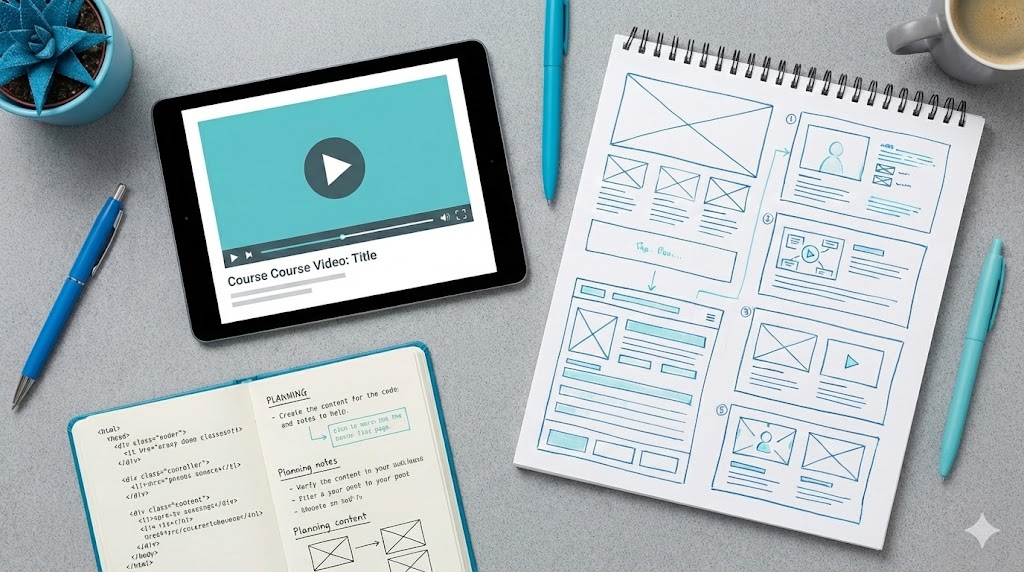 Digitális tananyagfejlesztés 2: Tervezés lépésről lépésre